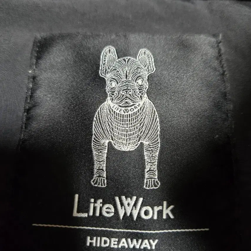 [BUNJANG] Life Work Radog Black Lightweight Padded Jacket / 라이프워크 라독 블랙 경량패딩 점퍼