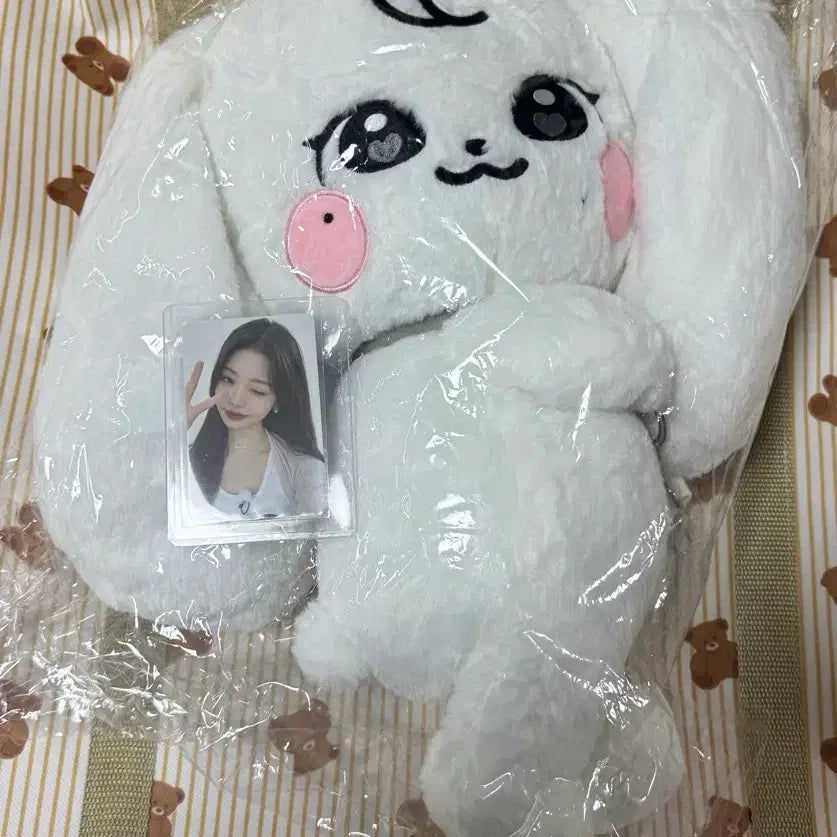 [포카포함] 아이브 미니브 스쿨 팝업 체리 허그 가방 장원영 포카