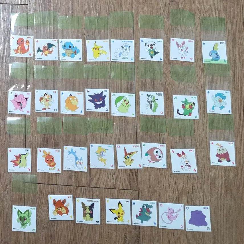 [BUNJANG] Pokemon Kombucha Jelly Bundle Set / 포켓몬 콤부차 젤리 띠부씰 일괄판매