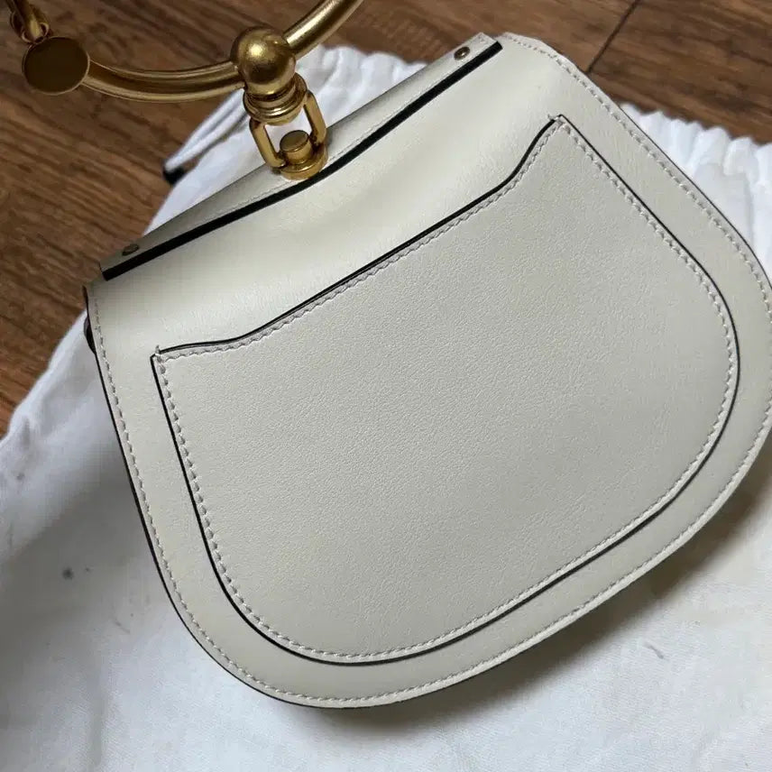 [BUNJANG] Chloe Nile Ivory Handbag / 끌로에 나일백 아이보리 정품