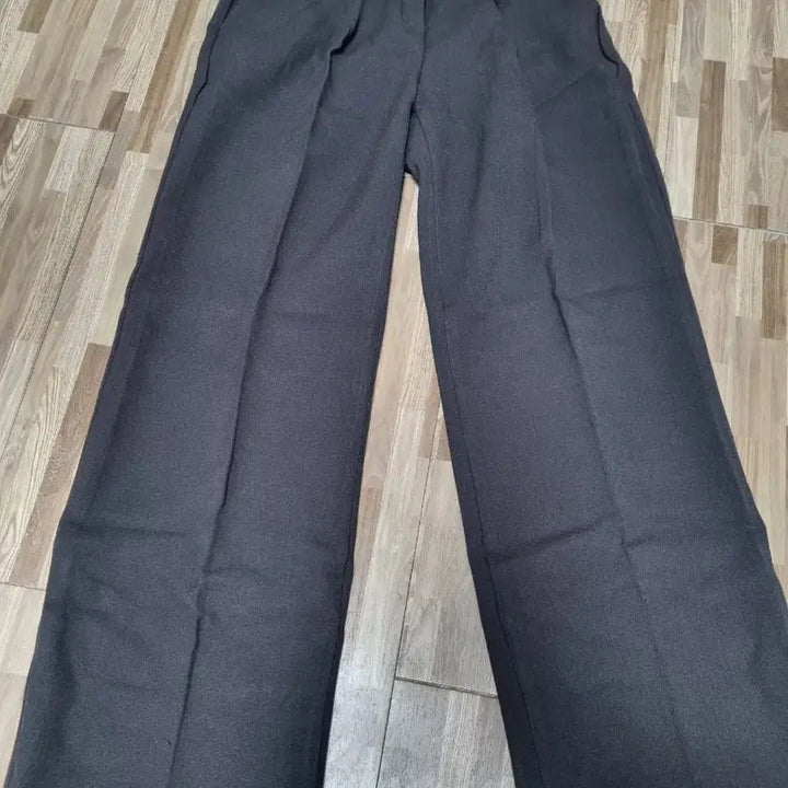 [BUNJANG] Dark Brown Wide Slacks / 새상품 와이드 슬랙스 바지 다크브라운