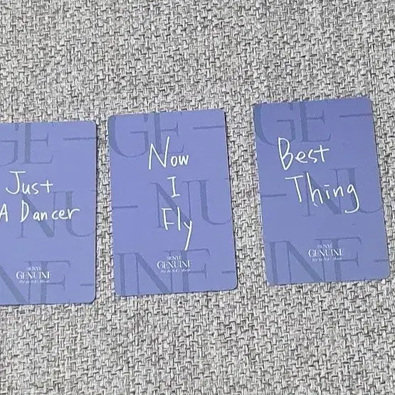 [BUNJANG] Sunye Genuine Photocard Set / 선예 genuine 포토카드 5종세트