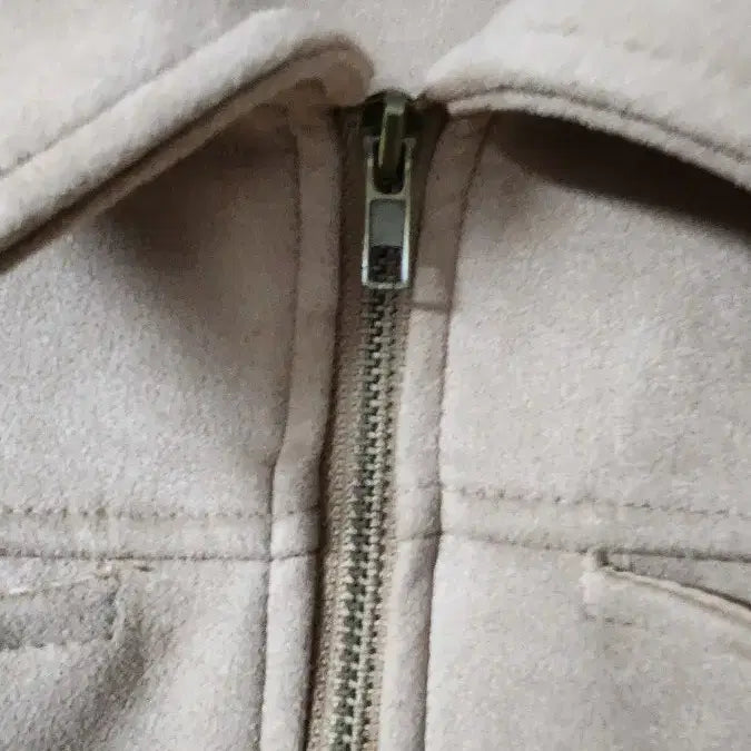 [BUNJANG] Suede Crop Jacket / 스웨이드 크롭 자켓