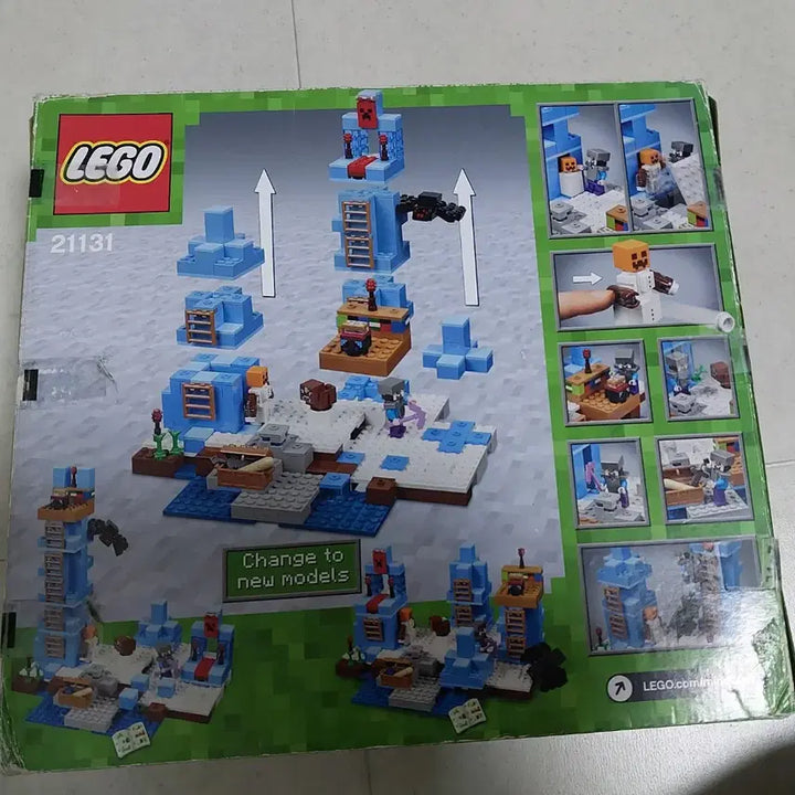 [BUNJANG] LEGO Minecraft Ice Spikes (21131) / 레고 마인크래프트 아이스스파이크(21131)