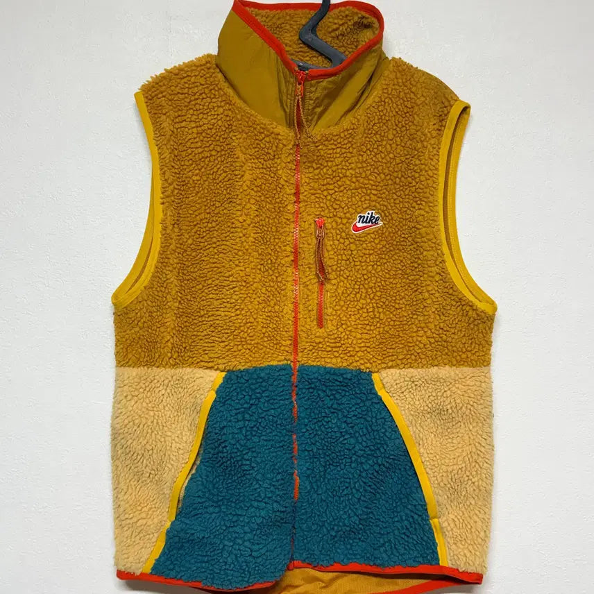 [BUNJANG] Nike Fleece Colorblock Vest L / 나이키 플리스 배색 조끼 L