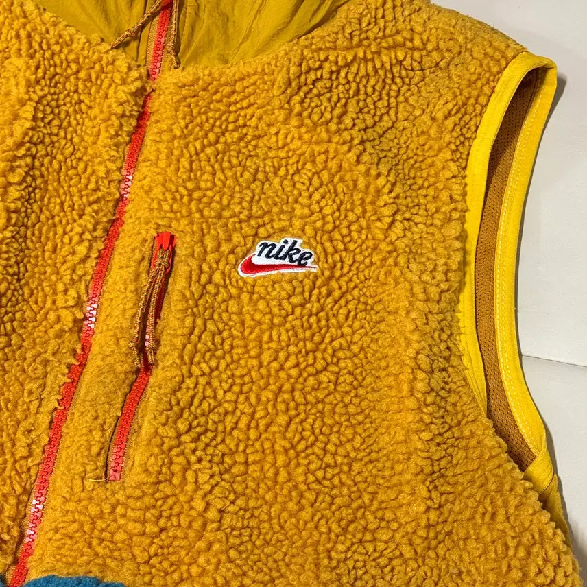 [BUNJANG] Nike Fleece Colorblock Vest L / 나이키 플리스 배색 조끼 L