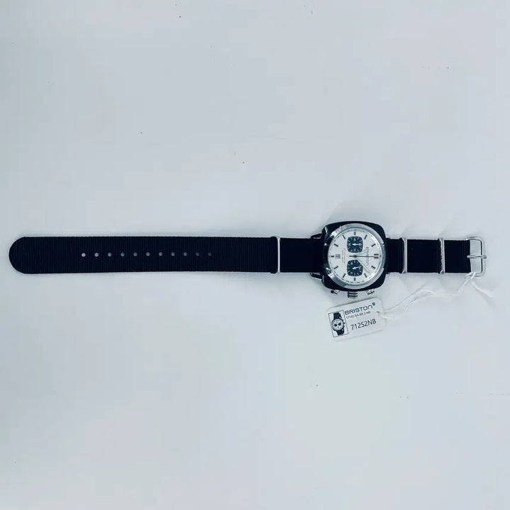 [BUNJANG] Briston Clubmaster Sport Chronograph Watch / [시계] 브리스톤 클럽마스터 스포츠 크로노그래프 실버/블랙 712S2NB