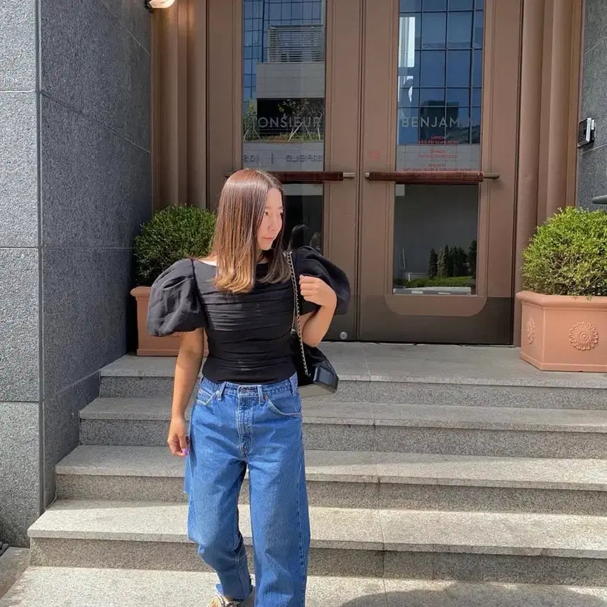 [BUNJANG] Lara Choi Cake Blouse / 라라초이(케이크 블라우스)