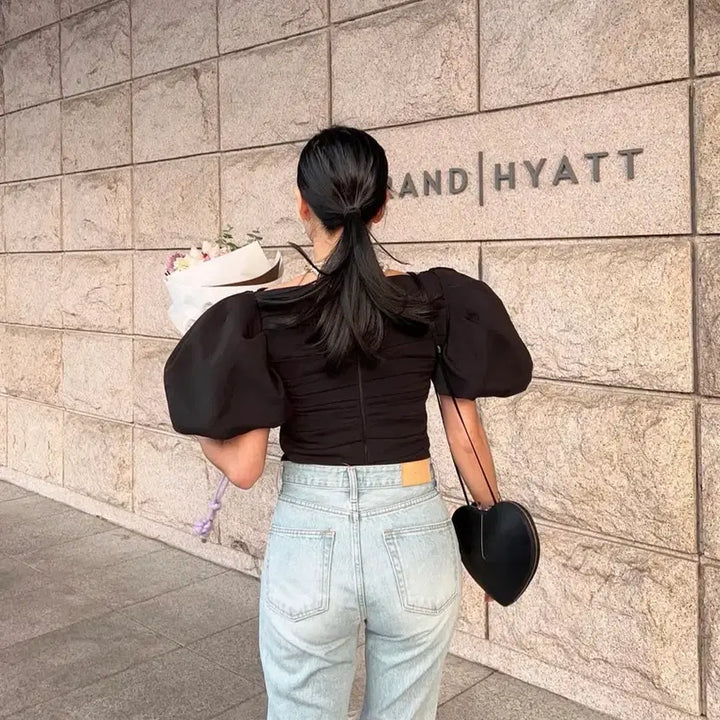 [BUNJANG] Lara Choi Cake Blouse / 라라초이(케이크 블라우스)