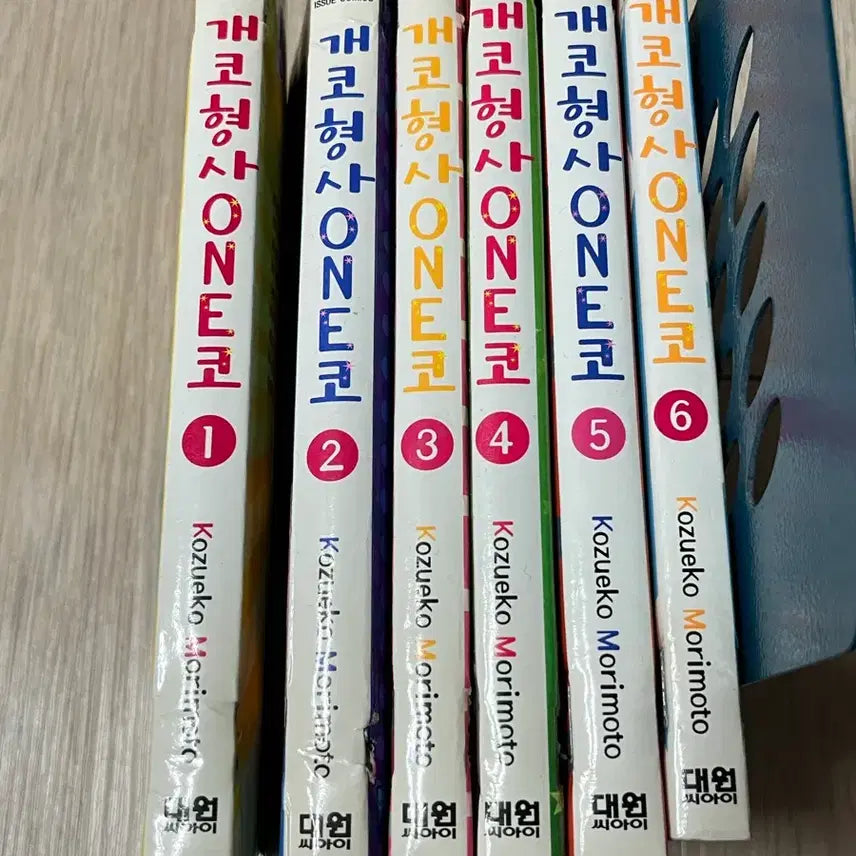 [BUNJANG] ONE K Drama 1-6 Comic Book / 개코형사 ONE코 1권~6권 만화책