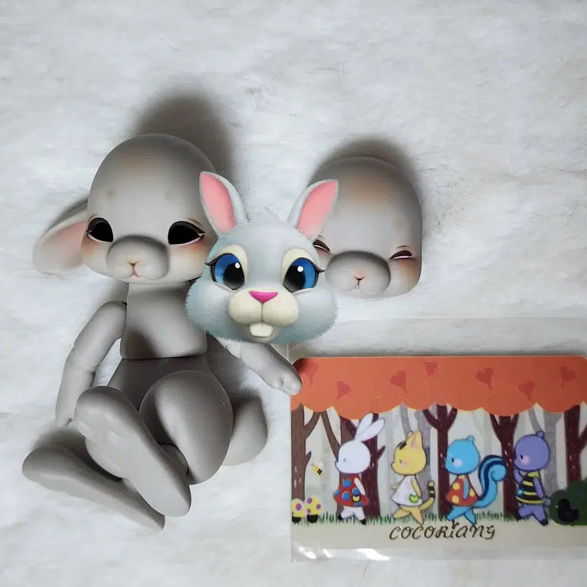 [BUNJANG] KokoRian Gray Toby Doll / 코코리앙 회색 토비