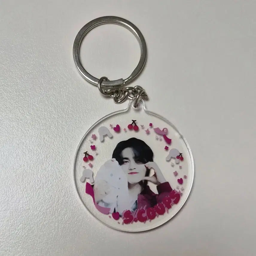 세븐틴 에스쿱스 힙합팀 전시회 아크릴 키링 양도