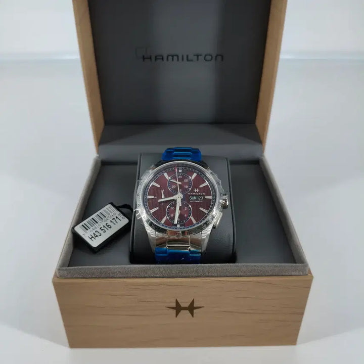 [BUNJANG] Hamilton Broadway Auto Chrono 43mm Watch / [시계] 해밀턴 브로드웨이 오토 크로노 43mm (H43516171)