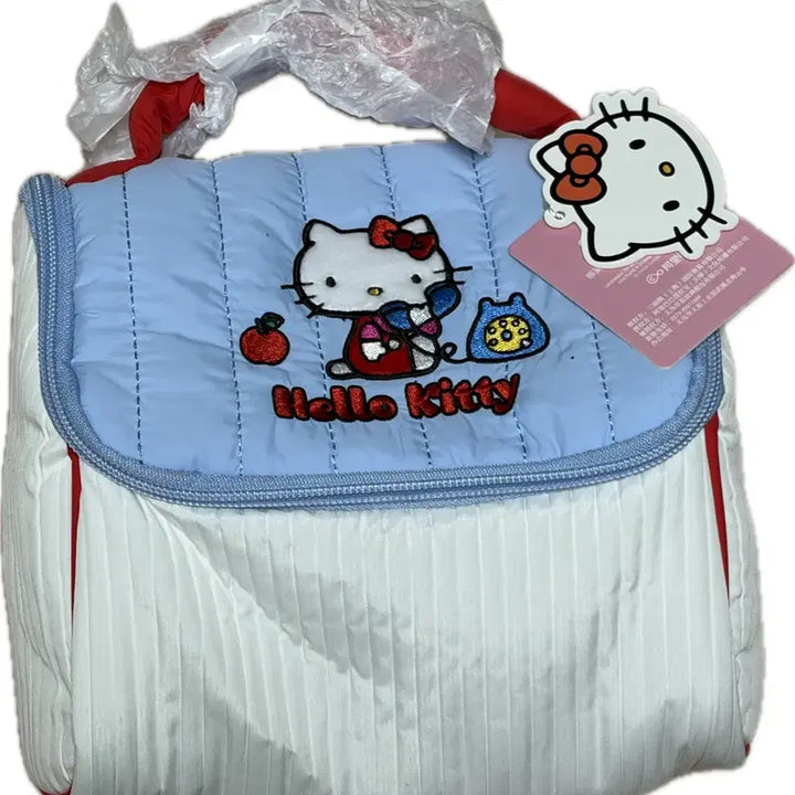 [BUNJANG] Hello Kitty Quilted Pouch Bag / 헬로키티 퀼팅 파우치 가방 두가지