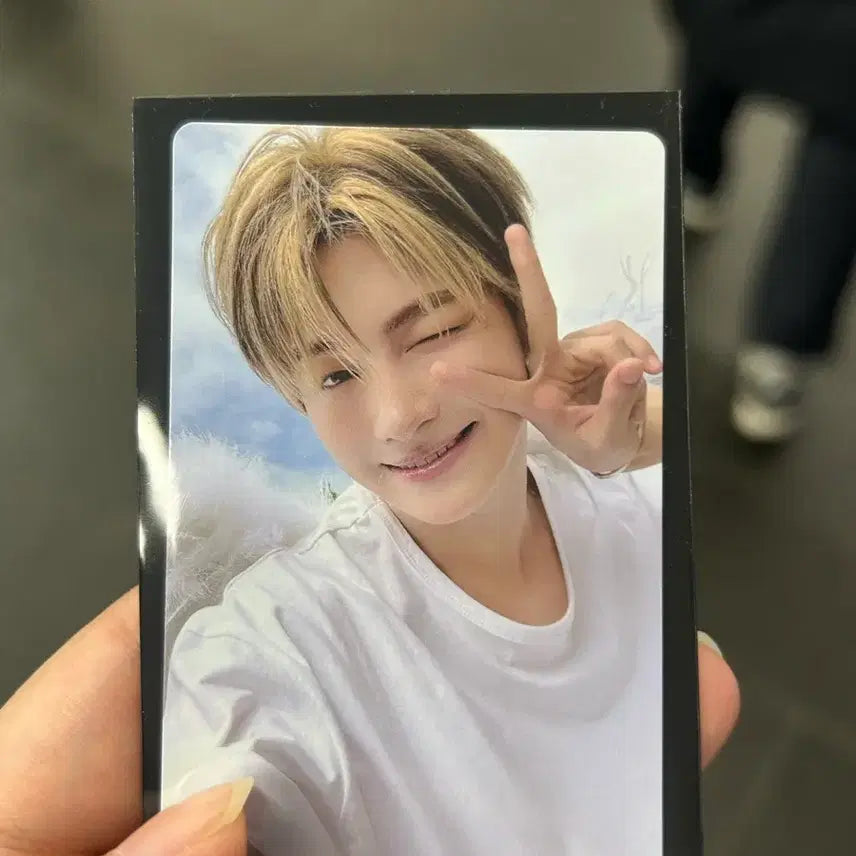 투어스 지훈 플레이하드 미니 앨범 포카