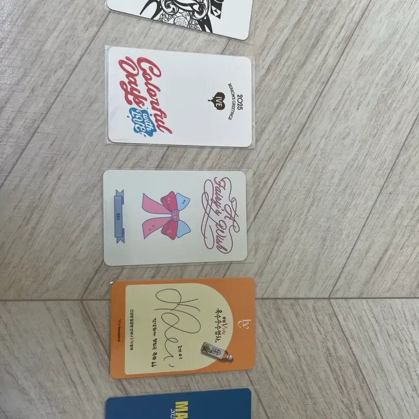 아이브레이 포토카드 5장 세트