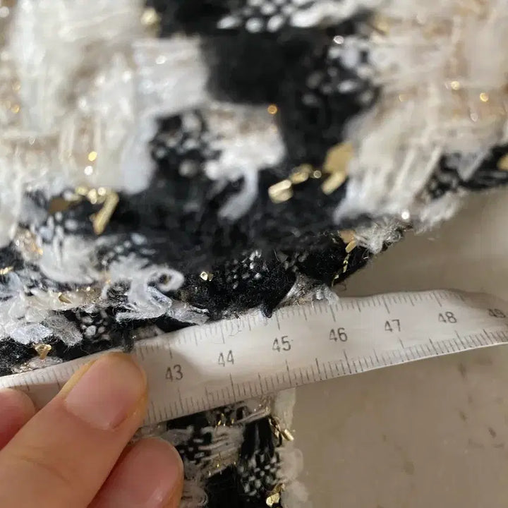 [BUNJANG] LIPHOP Houndstooth Tweed Jacket / LIPHOP 립합 하운드투스 새 트위드자켓.샤틴.레니본.오즈세컨.마쥬