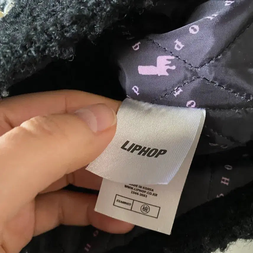 [BUNJANG] LIPHOP Houndstooth Tweed Jacket / LIPHOP 립합 하운드투스 새 트위드자켓.샤틴.레니본.오즈세컨.마쥬