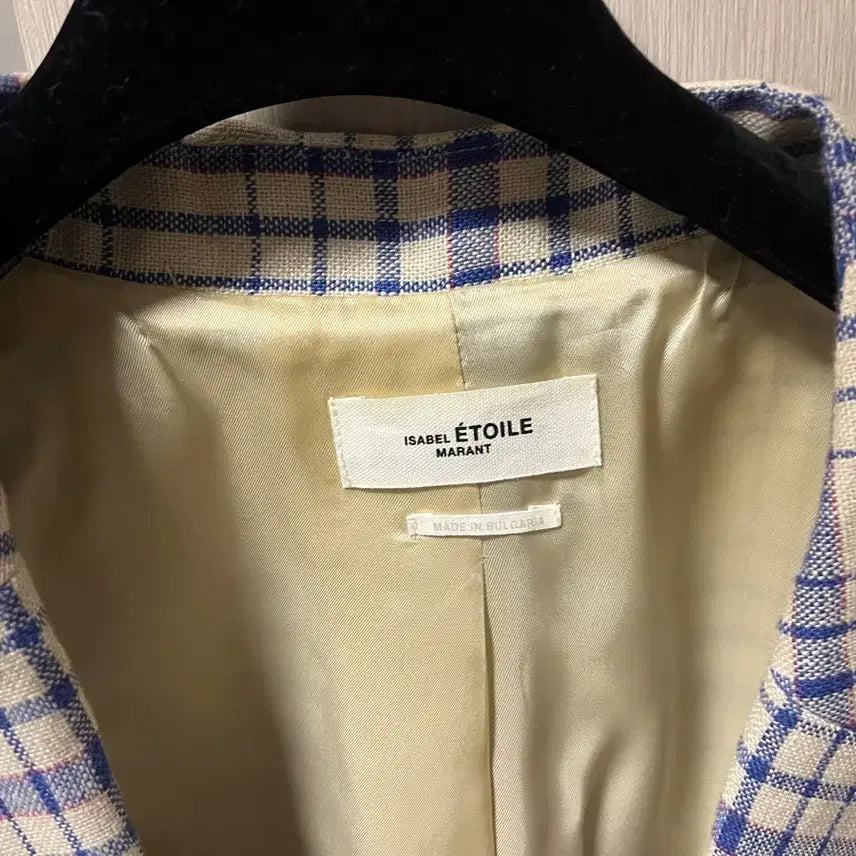 [BUNJANG] Isabel Marant Check Jacket (Size 34) / 이자벨마랑 체크 자켓 34사이즈