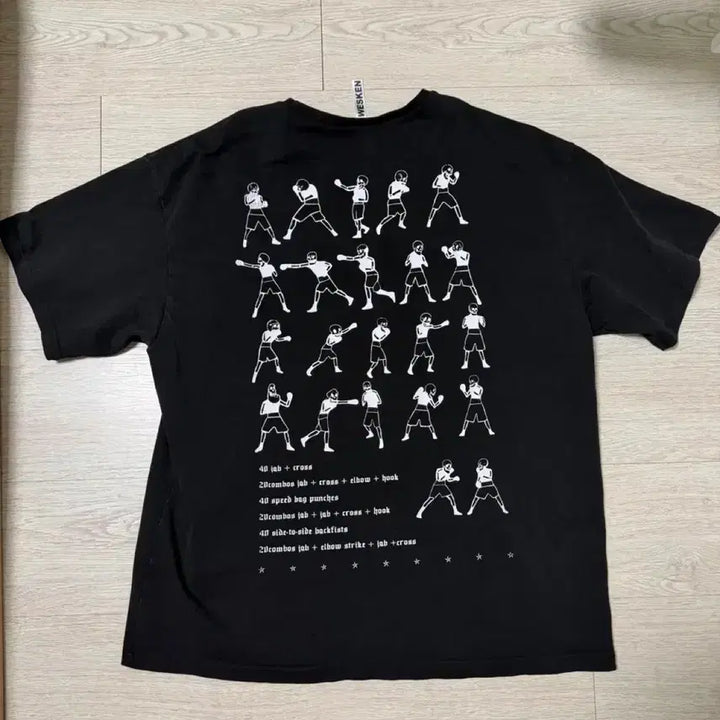 [BUNJANG] WESKEN Skull Print T-shirt / WESKEN 웨스켄 반팔티