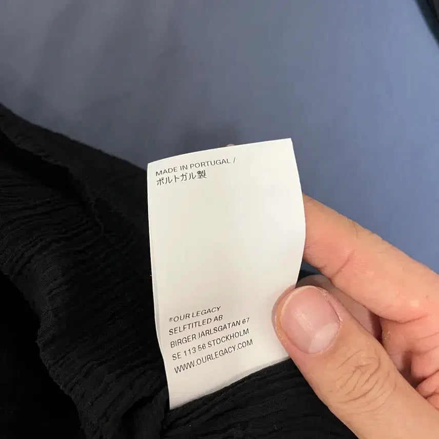 [SOLD OUT] [48] 아워레가시 슈렁큰 풀 집업 폴로 레이온 플레이트 블랙