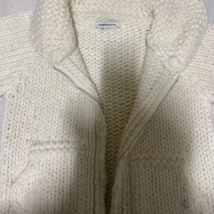 [BUNJANG] Somewhere Butter Wool Handmade Sweater / 썸웨어버터 울 핸드메이드 스웨터