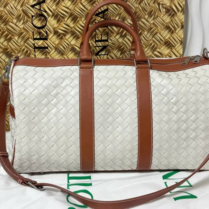 [BUNJANG] BOTTEGA BENETA Intrecciato Duffle Bag / BOTTEGA BENETA 보테가 베네타 인트레치아토 더플백