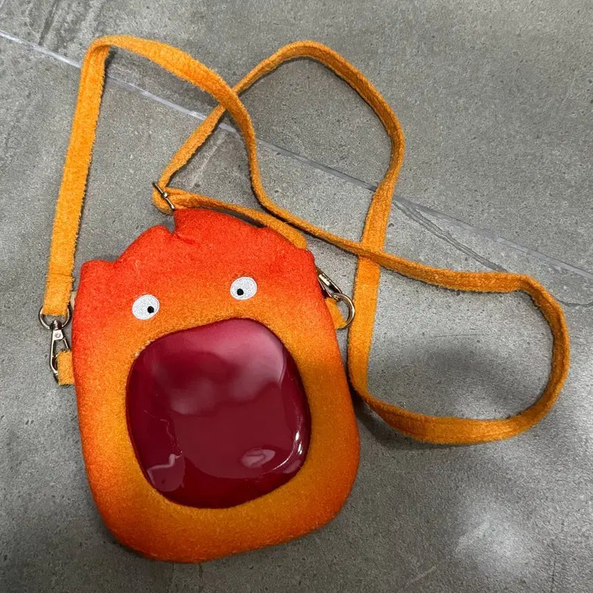 [BUNJANG] Ghibli Howl's Moving Castle Calcifer Bag / 지브리 하울의 움직이는 성 캘시퍼 가방