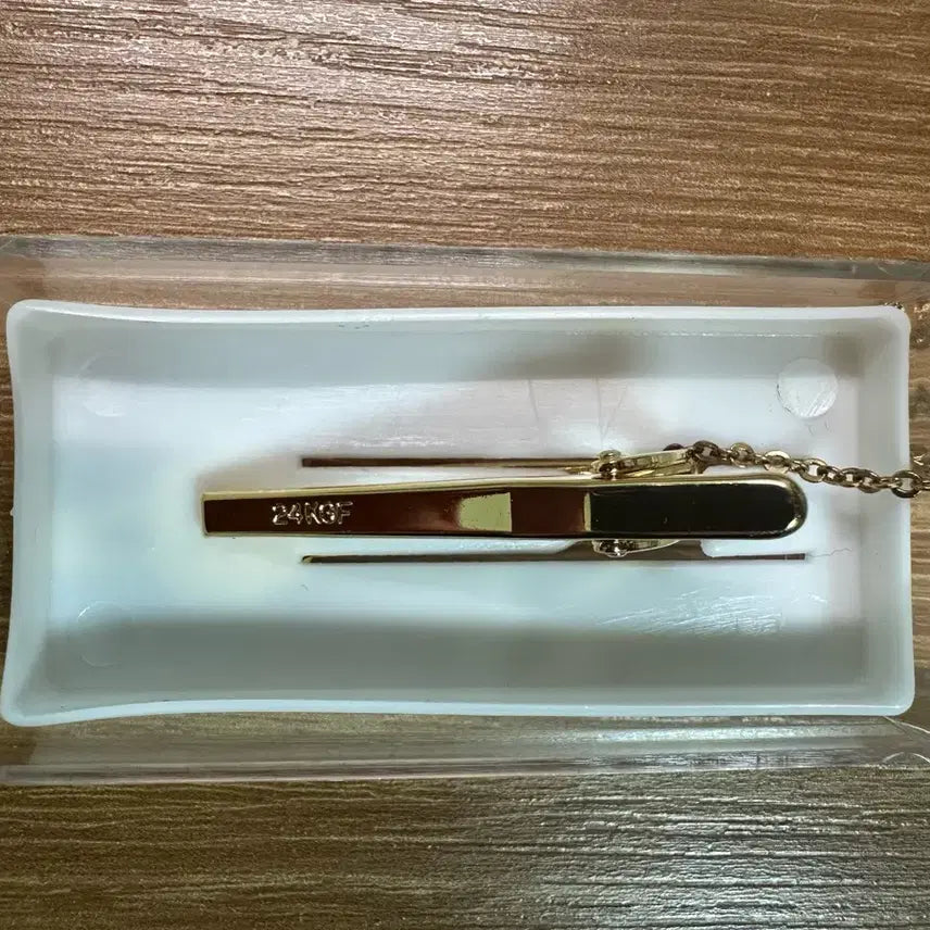 [BUNJANG] Lions Club 24K Gold Plated Tie Pin / 라이온스클럽 넥타이핀 24KGF