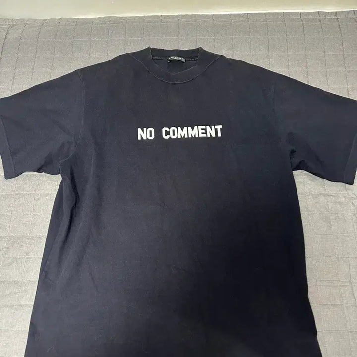 [BUNJANG] Balenciaga No Comment Oversized T-shirt / [XS] 발렌시아가 노코멘트 오버핏 반팔티셔츠