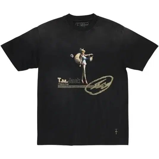 [BUNJANG] Travis Scott Cactus Jack Fragment Takashi Murakami Tokyo T-shirt / 트래비스 스캇 캑터스 잭  프라그먼트 타카시 무라카미 도쿄 티셔츠