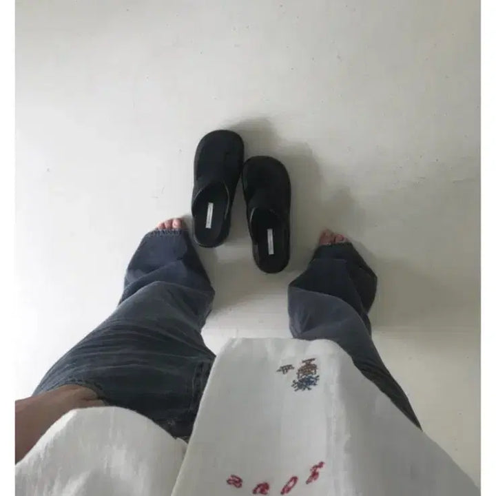 [BUNJANG] Nuios Platform Flip-Flops / 누이오스 통굽 플리플랍