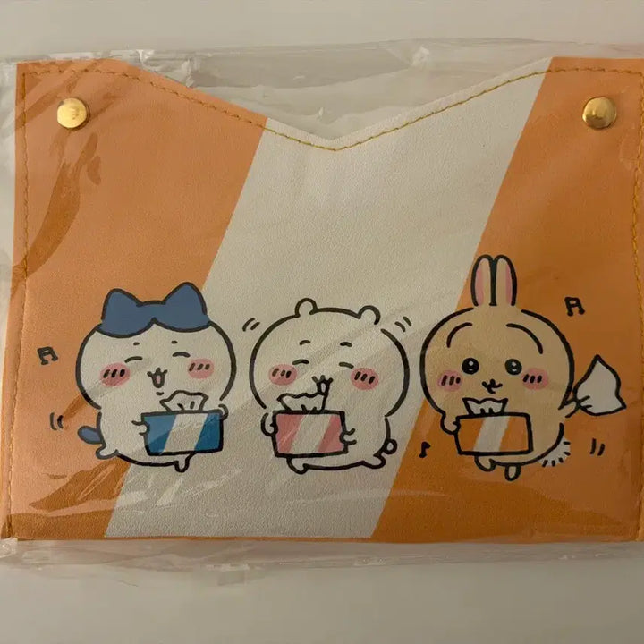 [BUNJANG] Chiikawa Leather Tissue Case / 치이카와 노벨티 가죽 티슈케이스 휴지케이스 하치와레 우사기 중치마