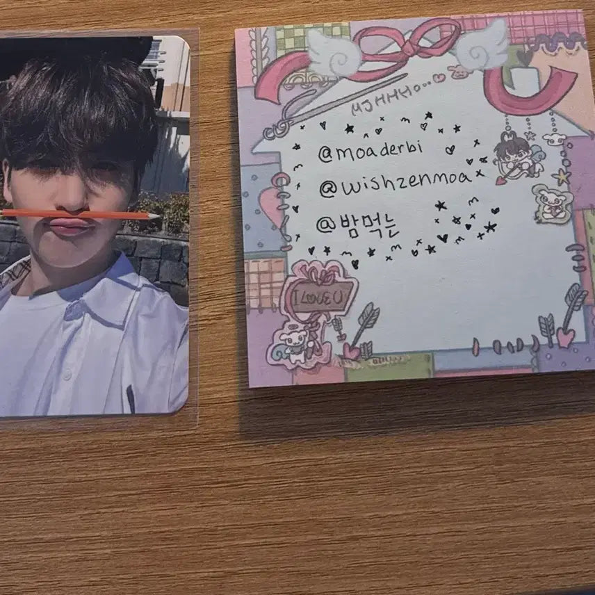 더보이즈 미니레코드  포카 상연