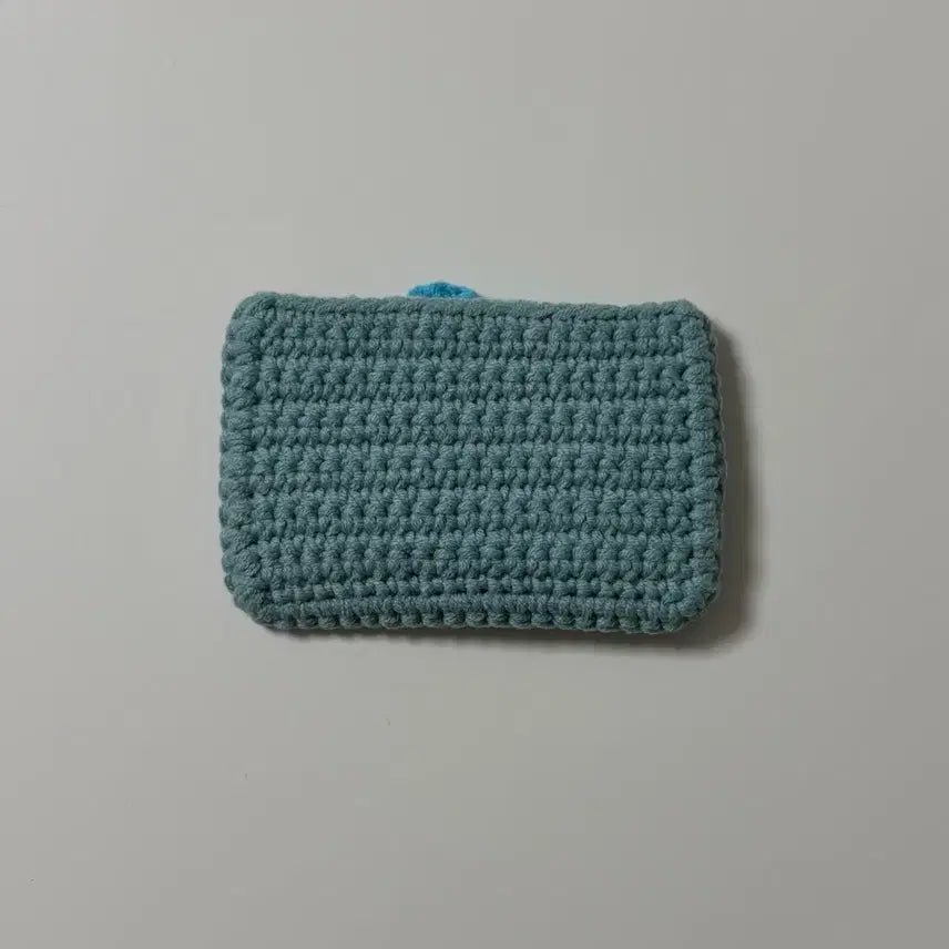 [BUNJANG] BT21 HANGYOUNG Crochet Card Wallet / 한교동 뜨개 카드지갑