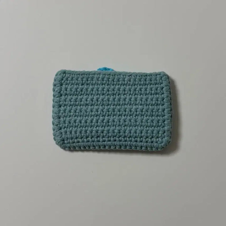 [BUNJANG] BT21 HANGYOUNG Crochet Card Wallet / 한교동 뜨개 카드지갑
