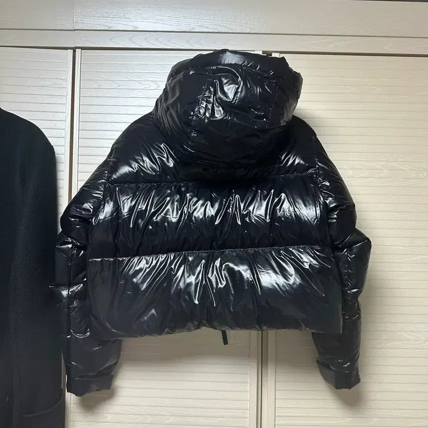 [BUNJANG] The North Face Women's Glossy Puffer Jacket Black / 노스페이스 여성 글로시 패딩 블랙