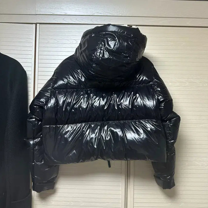 [BUNJANG] The North Face Women's Glossy Puffer Jacket Black / 노스페이스 여성 글로시 패딩 블랙