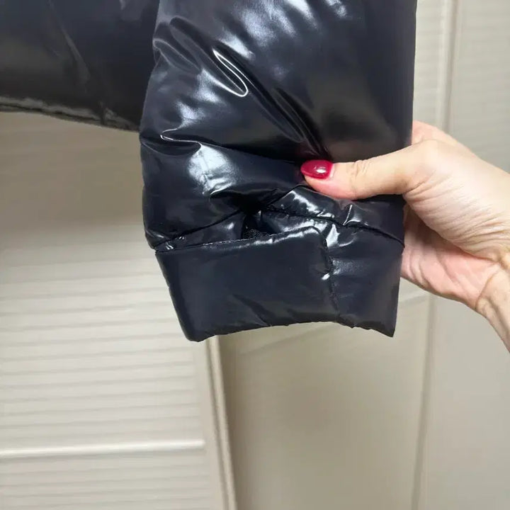 [BUNJANG] The North Face Women's Glossy Puffer Jacket Black / 노스페이스 여성 글로시 패딩 블랙