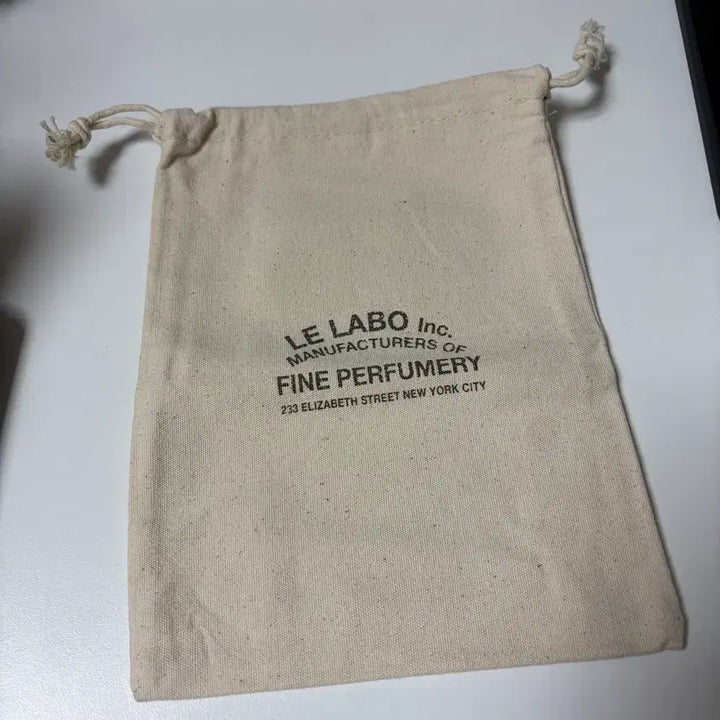 [BUNJANG] Le Labo Cotton Pouch Dust Bag / 새제품 르라보 코튼 파우치 더스트백