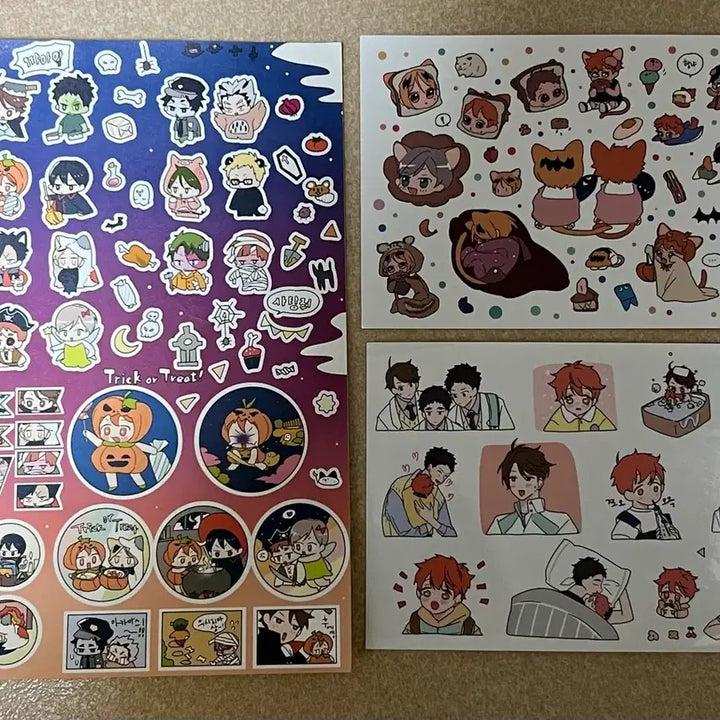[BUNJANG] Haikyuu Doujinshi Bundle Set / 하이큐 회지 스티커 포함