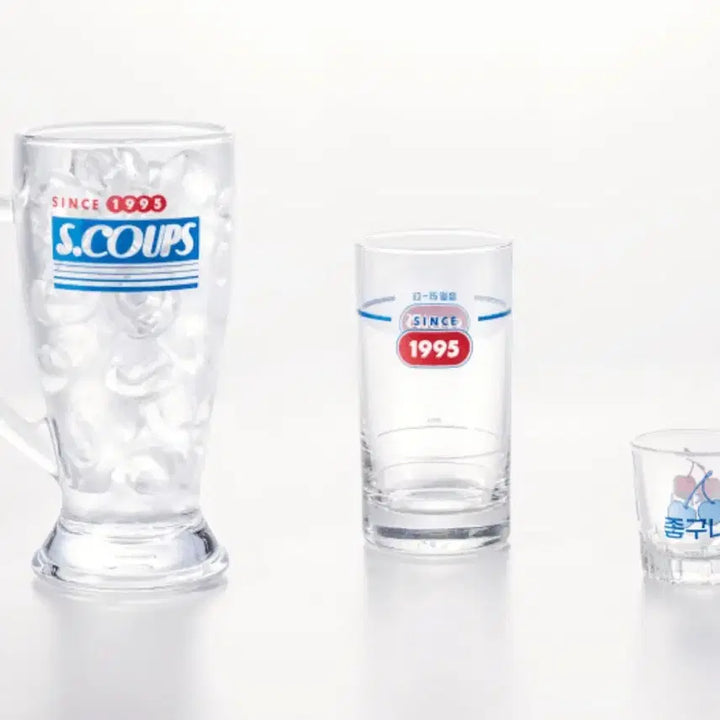 [BUNJANG] Seventeen S.Coups Artist Made Glass Set / 세븐틴 에스쿱스 아티스트 메이드 글라스 세트