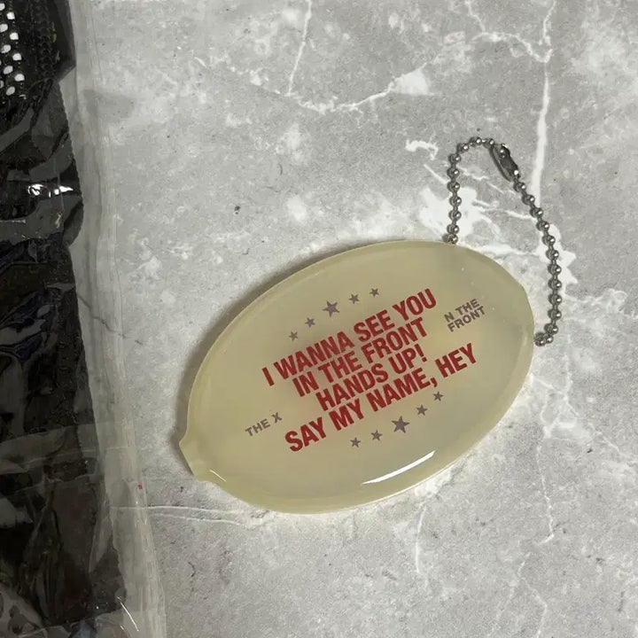 [BUNJANG] Monsta X Reverse Tribute Gift Coin Case & Mesh String Bag / 몬엑 공방 역조공 동전지갑키링 코인케이스 + 매쉬 스트링백 가방 짐색