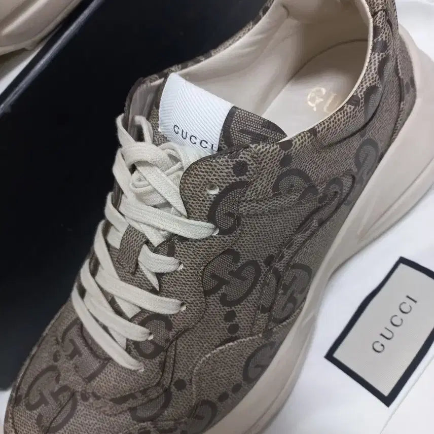 [BUNJANG] Gucci Ebony 100th Anniversary Edition Sneakers / A+9 280 285구찌 라이톤 정가140만원대 에보니 100주년 한정판