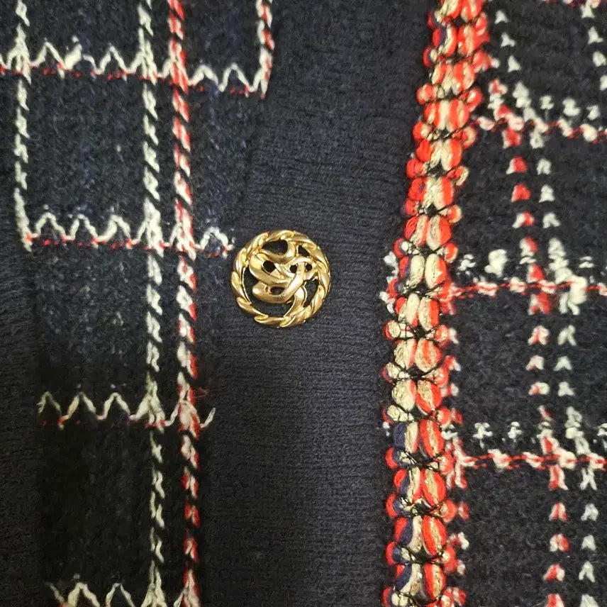 [BUNJANG] It MICHAA Tweed Knit Long Vest / 잇미샤 트위드 니트 롱 베스트