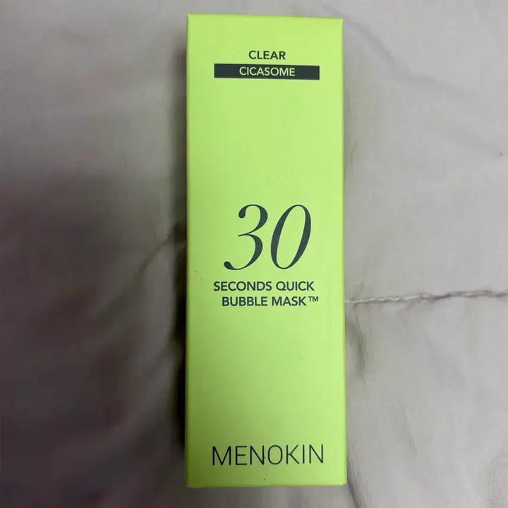[BUNJANG] Menoquin 30 Seconds Quick Bubble Mask Clear 95ml / (미개봉 새상품) 메노킨 30초 퀵 버블 마스크 클리어 95ml