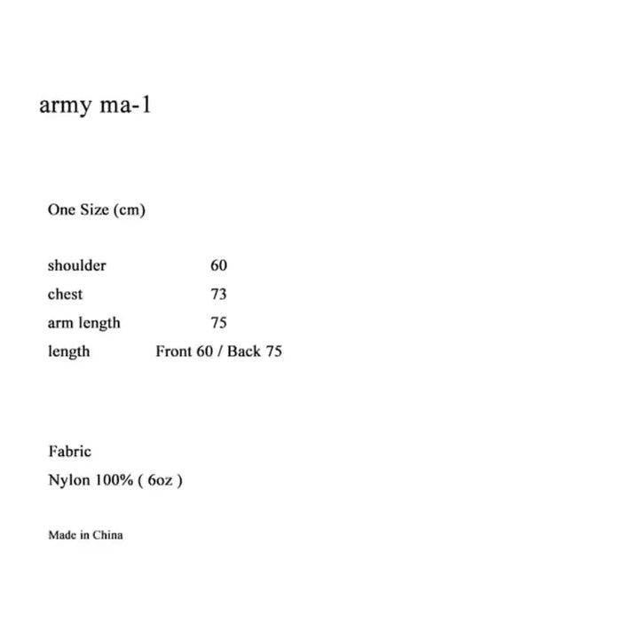 [BUNJANG] New Chiefs Chic DP MA-1 Jacket (Khaki) / 뉴치프시크디피 ma-1 점퍼 카키
