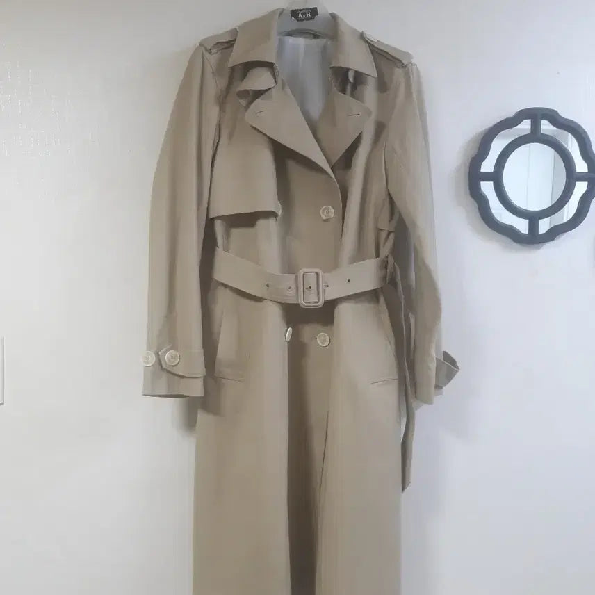 [BUNJANG] Lacoste Women's Trench Coat / 라코스테 여성 트렌치코트