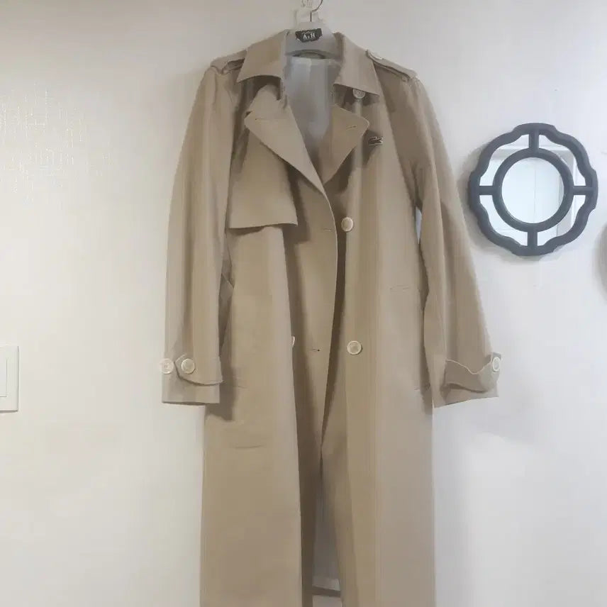 [BUNJANG] Lacoste Women's Trench Coat / 라코스테 여성 트렌치코트