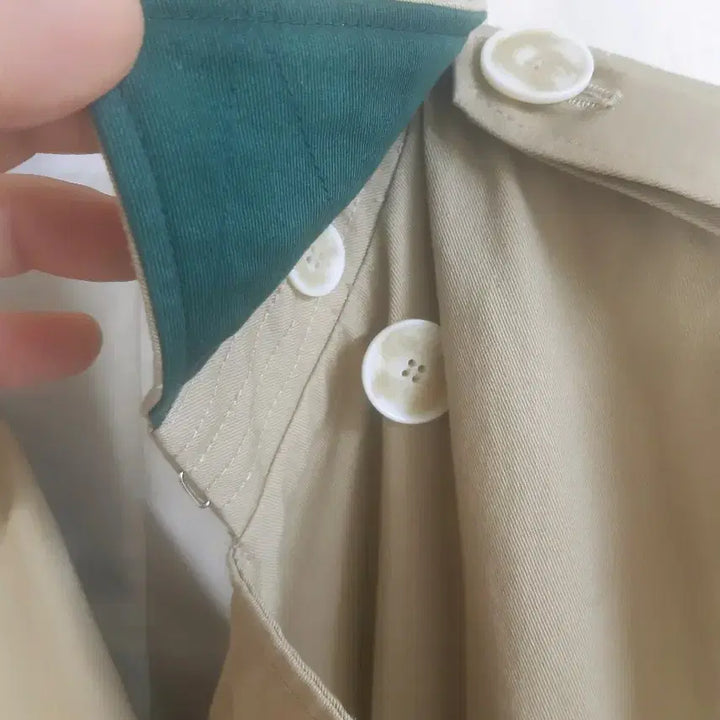 [BUNJANG] Lacoste Women's Trench Coat / 라코스테 여성 트렌치코트